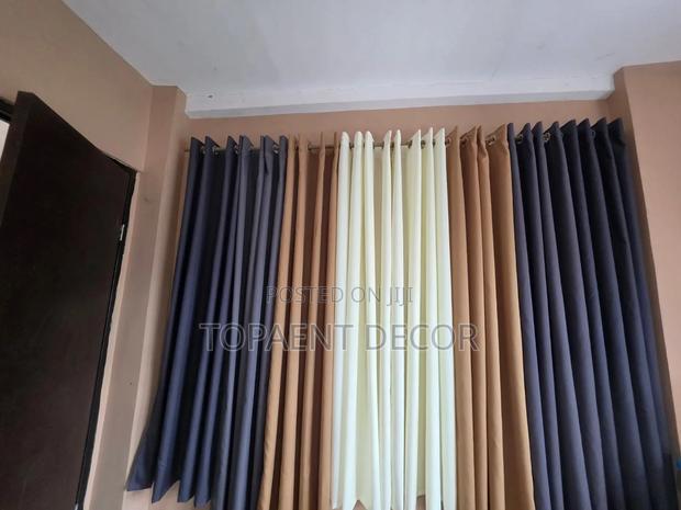 Plain Polyester Curtains - thumbnail 2