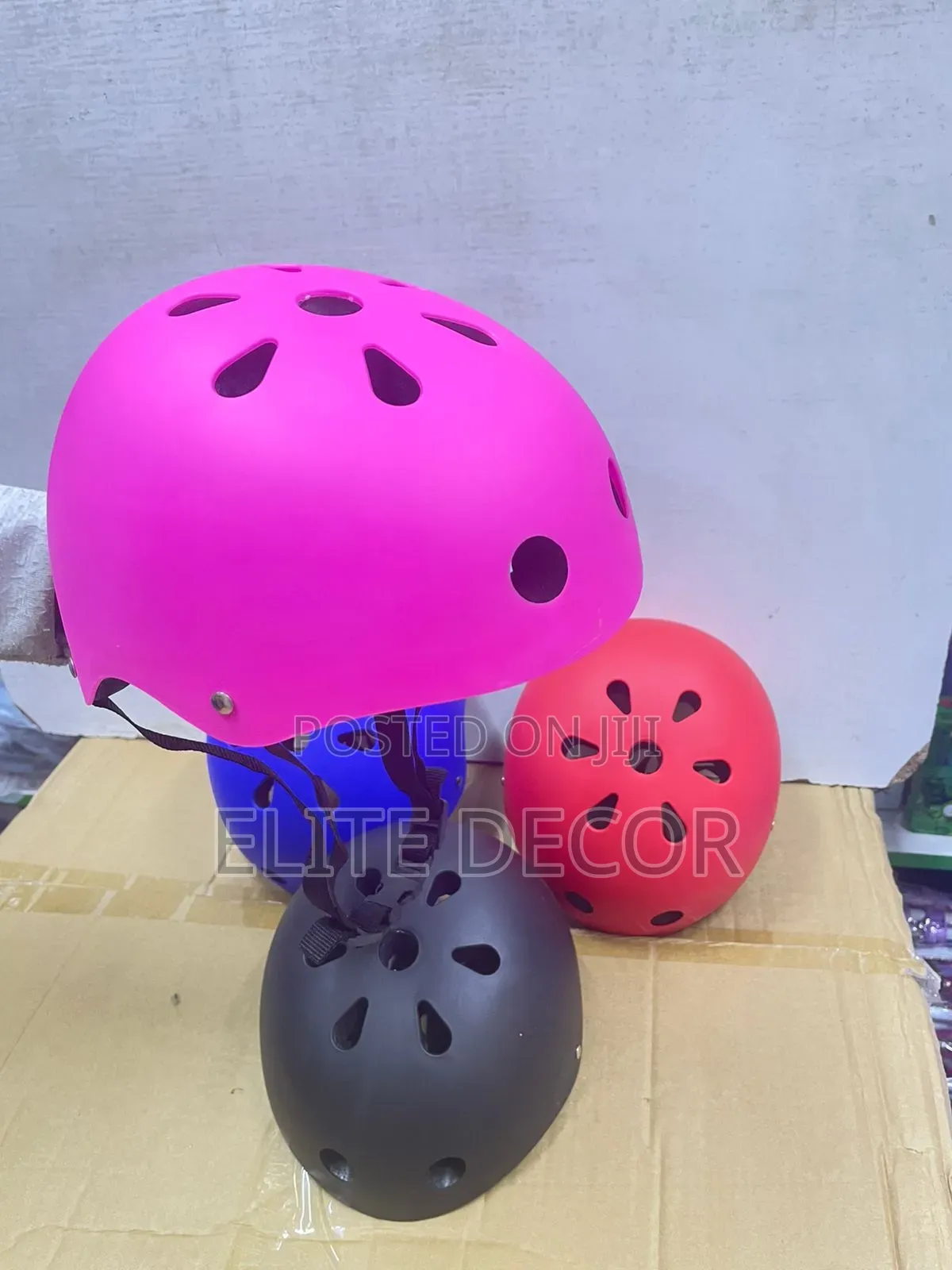 Bright Pink Multi-Sport Protective Helmet – Lightweight & Ventilated