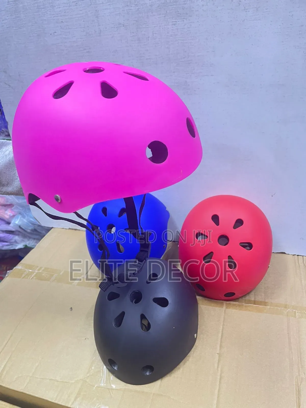 Bright Pink Multi-Sport Protective Helmet – Lightweight & Ventilated