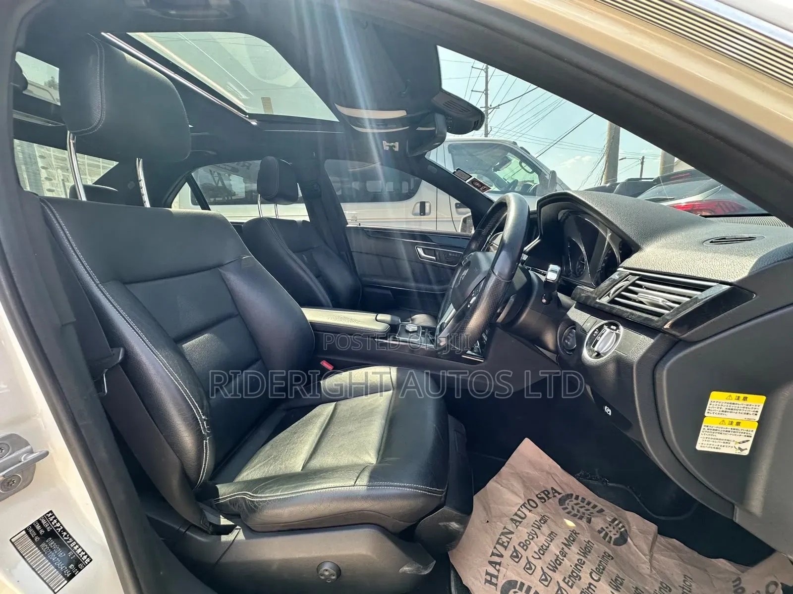 Mercedes-Benz E250 2012 White