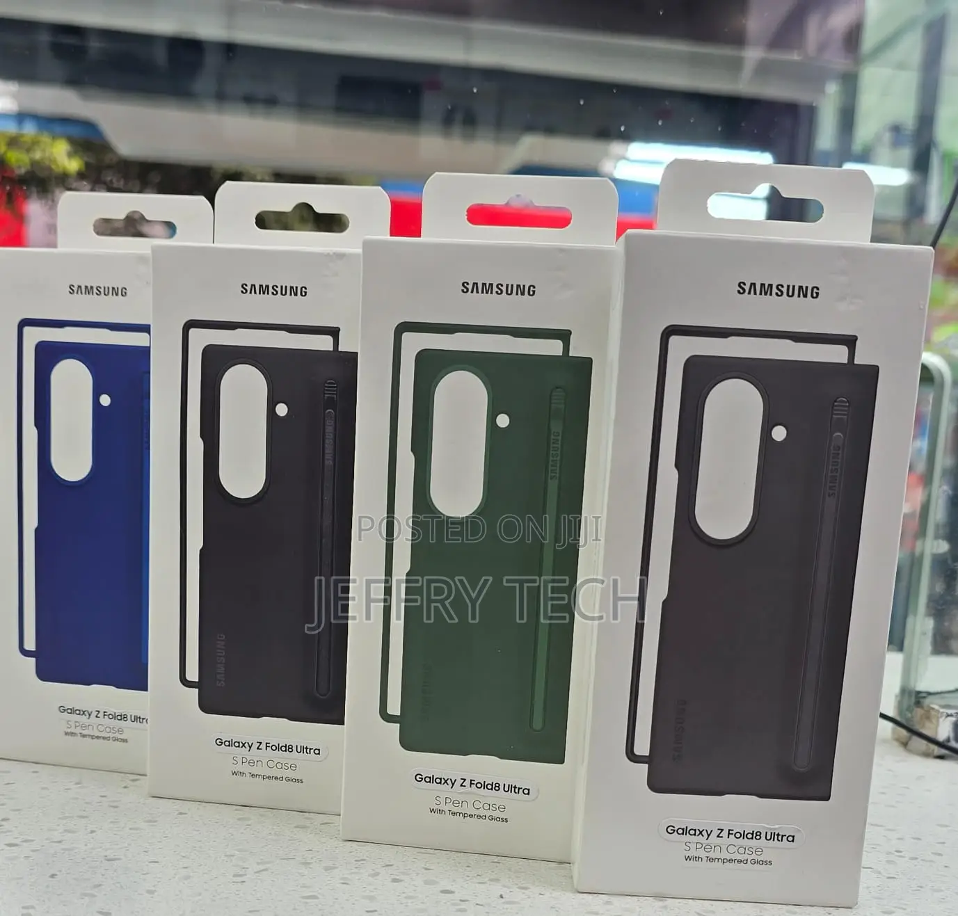 Fold 8 Ultra Leather Spen Case