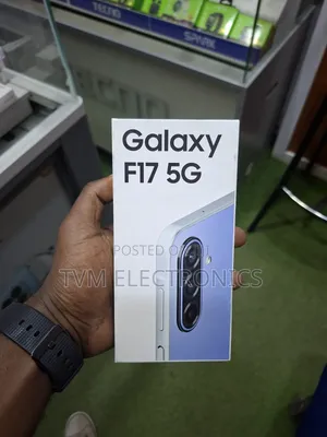 New Samsung Galaxy F17 5G 128 GB Black