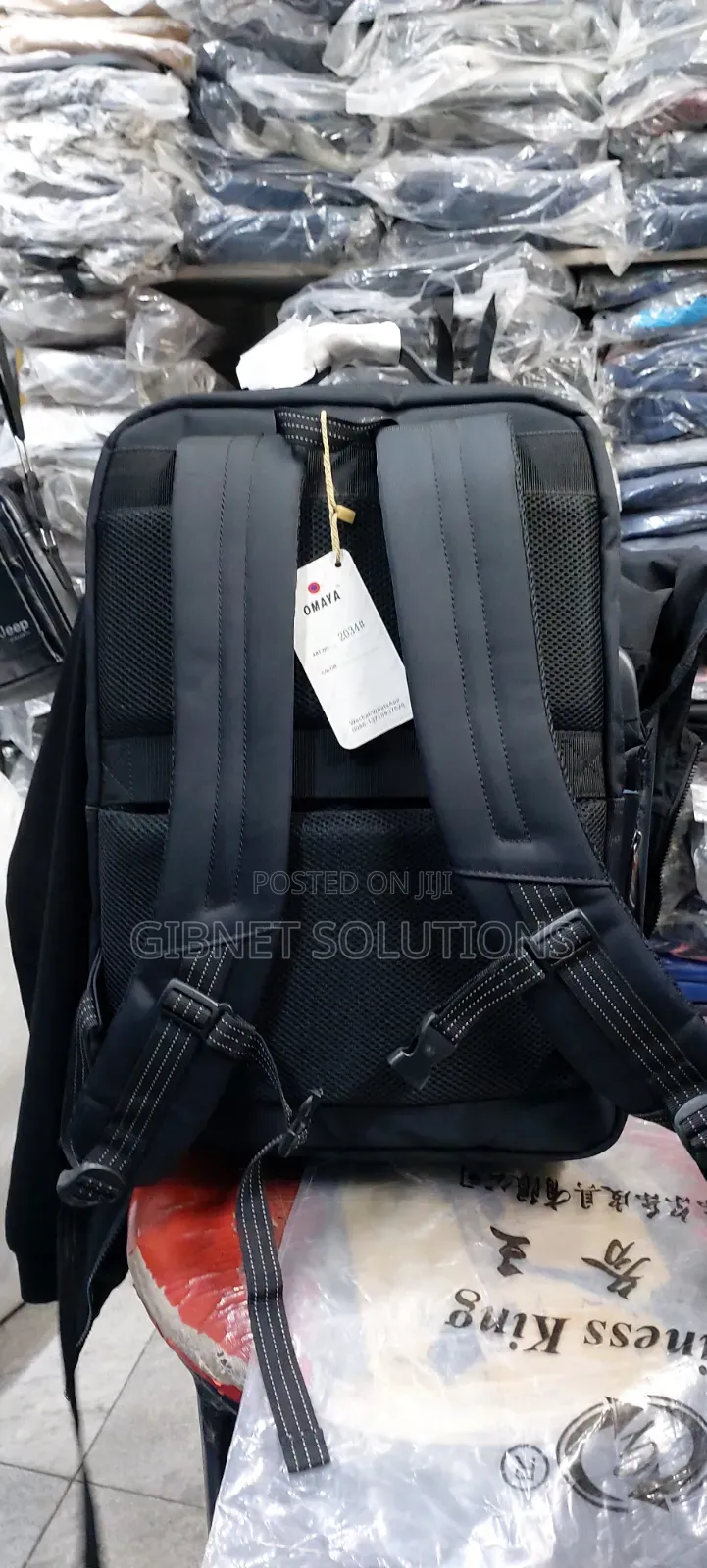 Omaya 15.6" Executive Laptop Backpack Bags