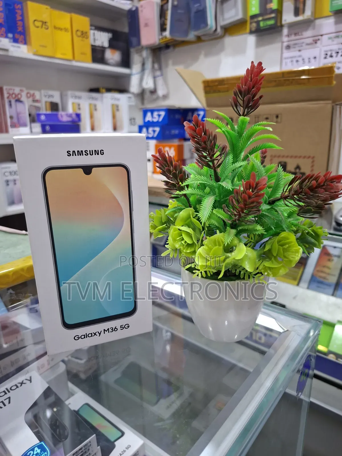New Samsung Galaxy M36 5G 128 GB Black