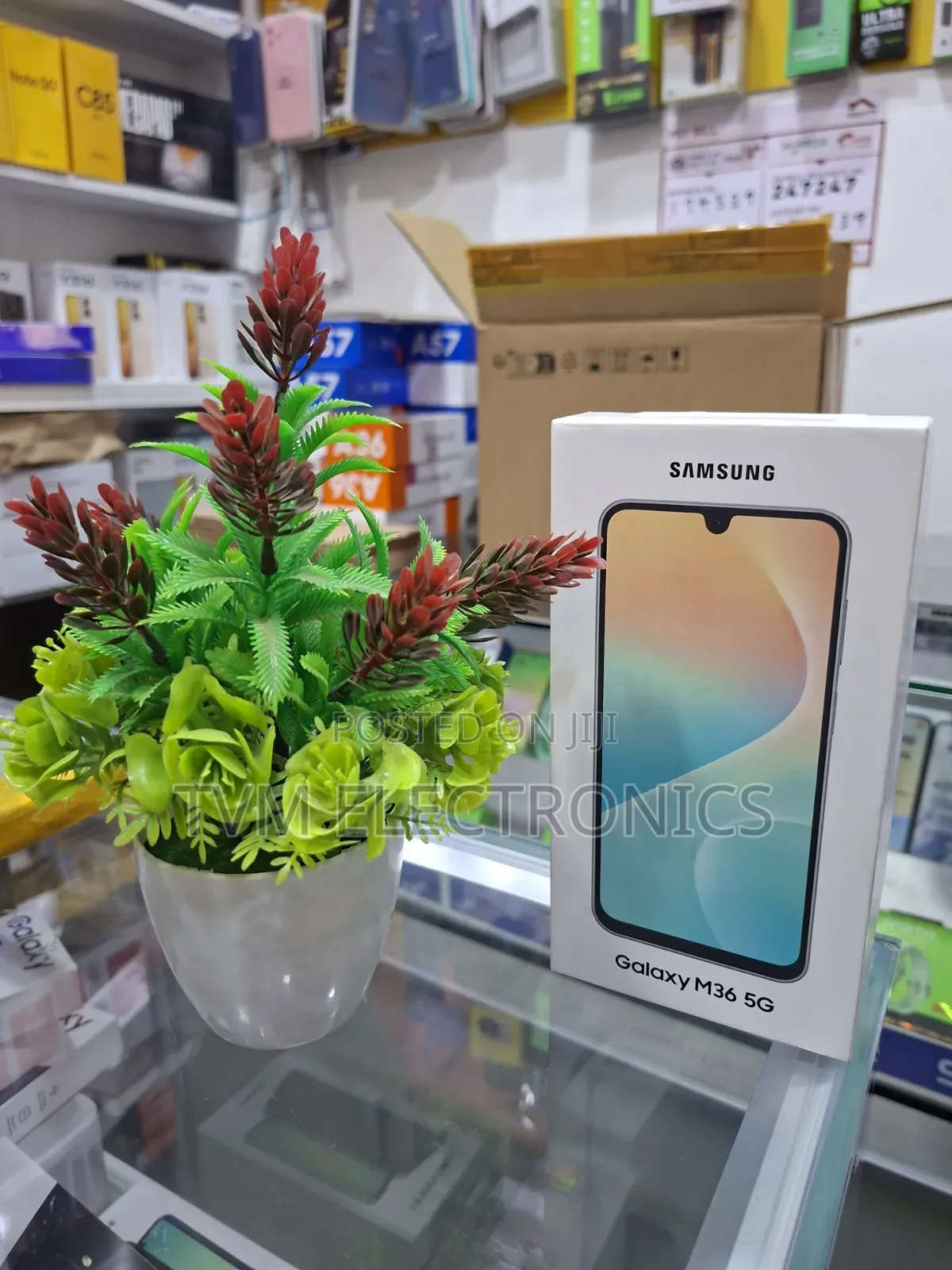 New Samsung Galaxy M36 5G 128 GB Black