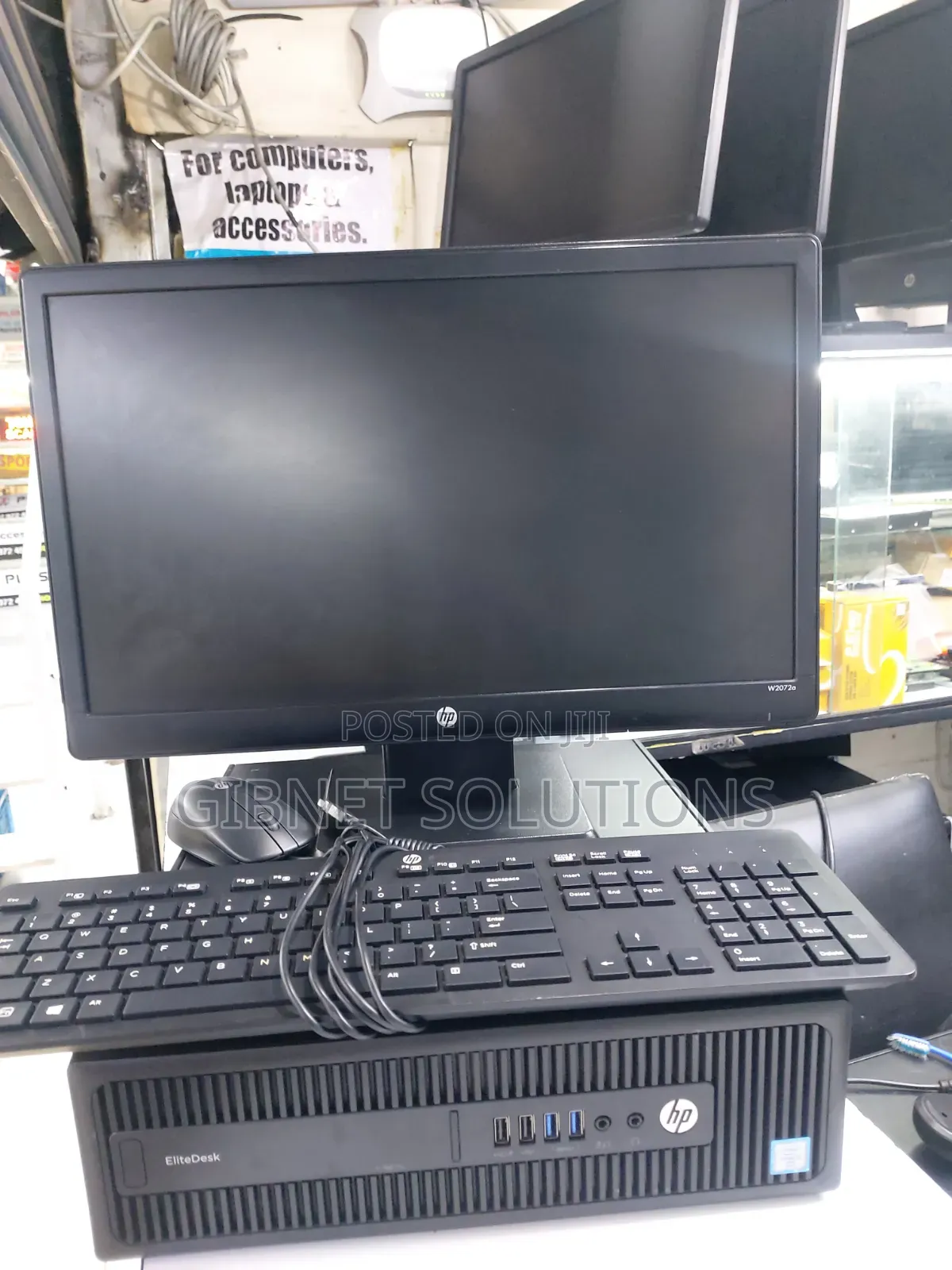 Desktop Computer HP 8GB Intel Core i5 HDD+SSD 500GB