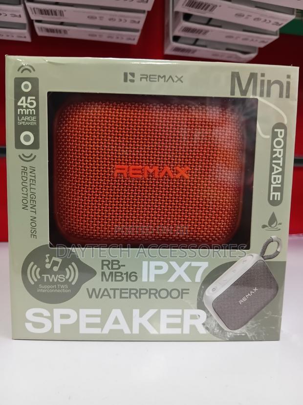 REMAX RB-MB16 Bluetooth Speaker Portable Waterproof Speaker.