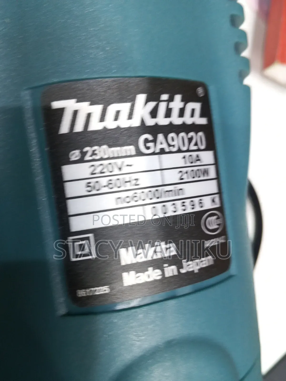 New Makita 9 Inch Angle Grinder