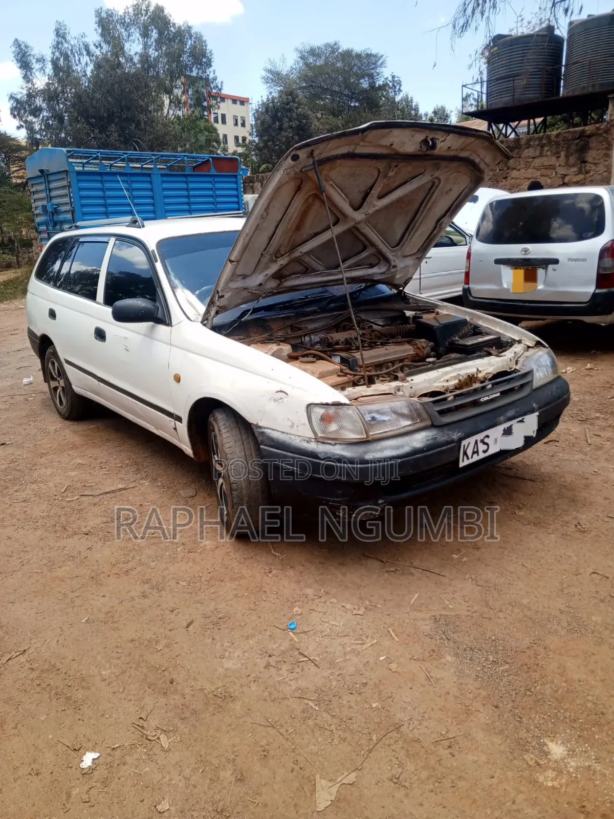 Toyota Caldina 2001 White