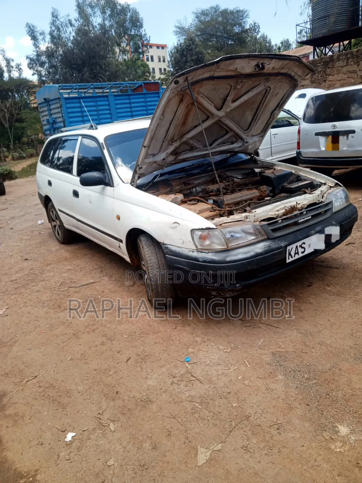 Toyota Caldina 2001 White