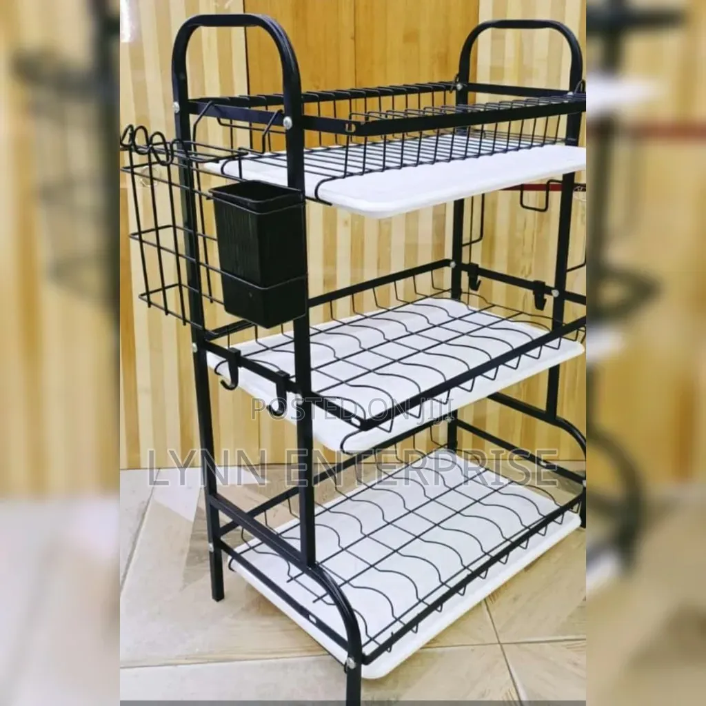 Heavy Duty Multifunctional Executive 3 Tier Dish Rack
