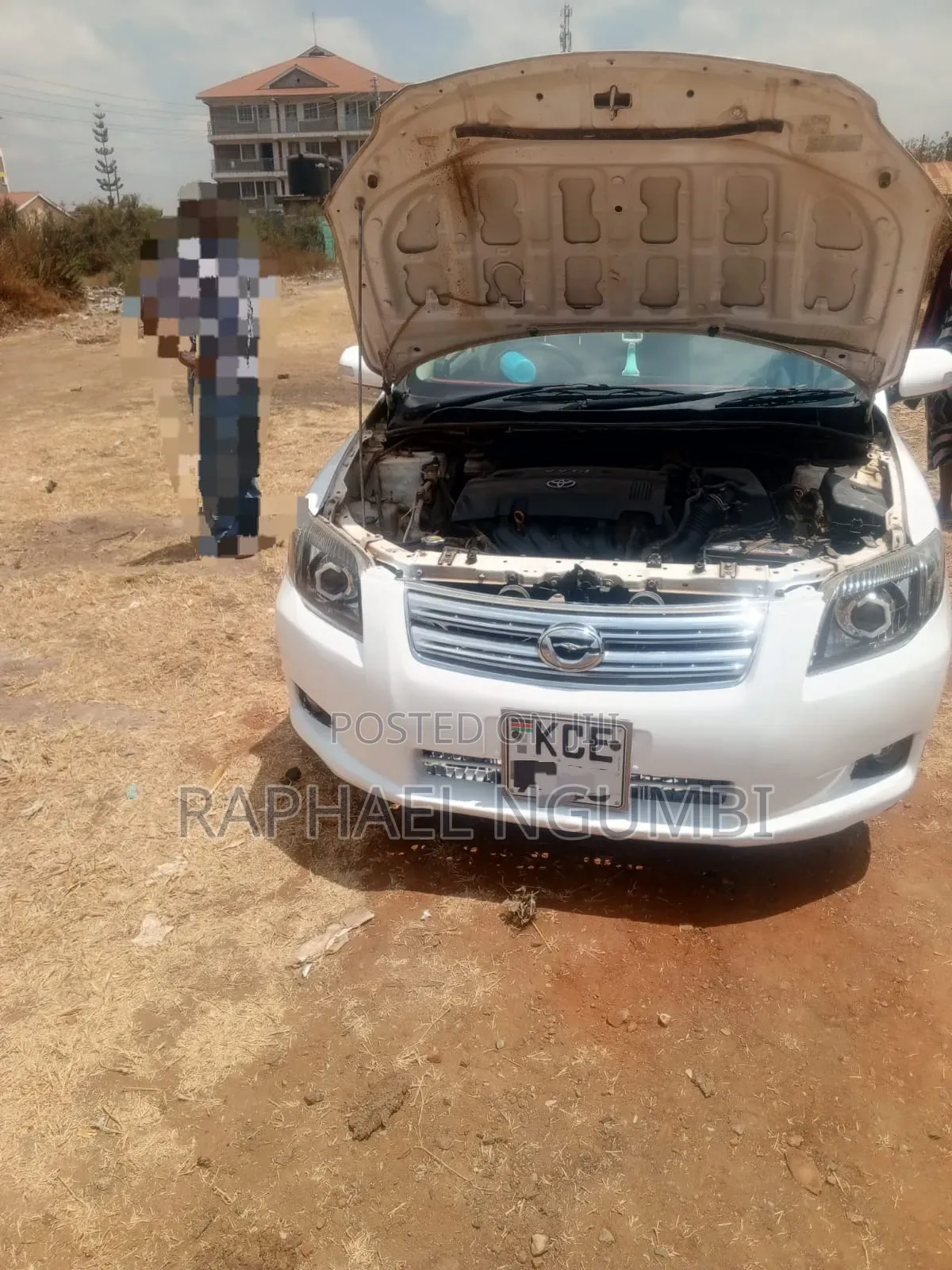 Toyota Axio 2009 White
