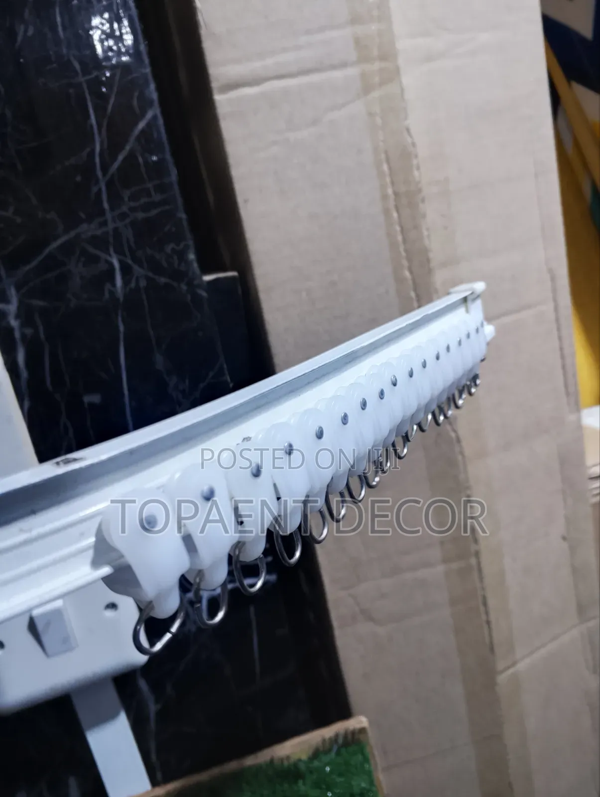 I-Beam Plastic Curtain Runners With Wheels