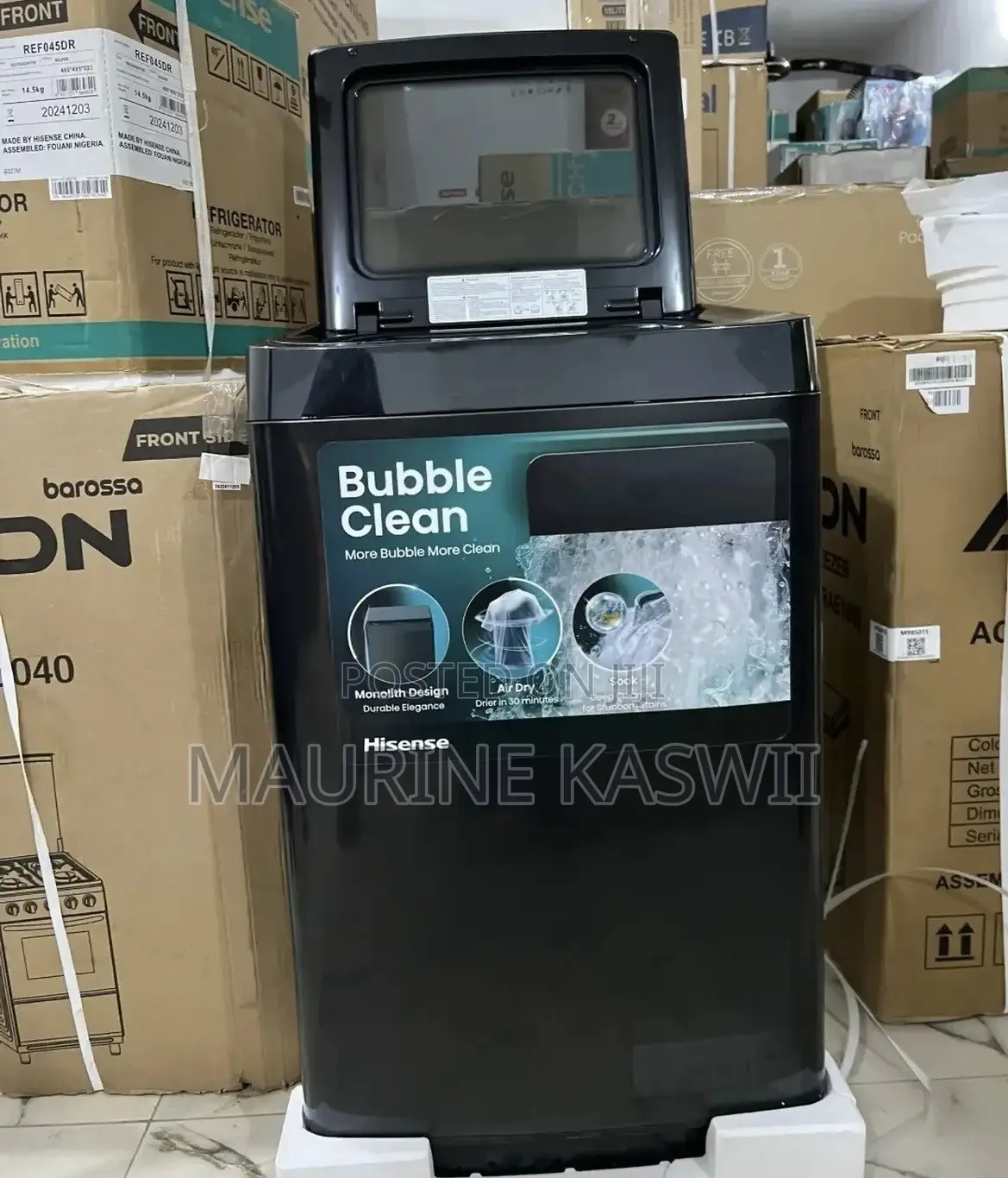 Hisense 9 Kg Automatic Single Tub Washing Machine