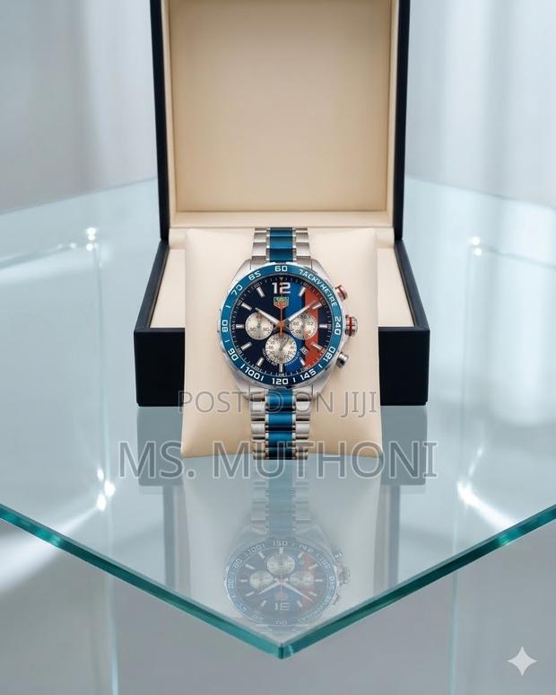 The TAG Heuer Formula 1 Chronograph X Gulf Special Edition.