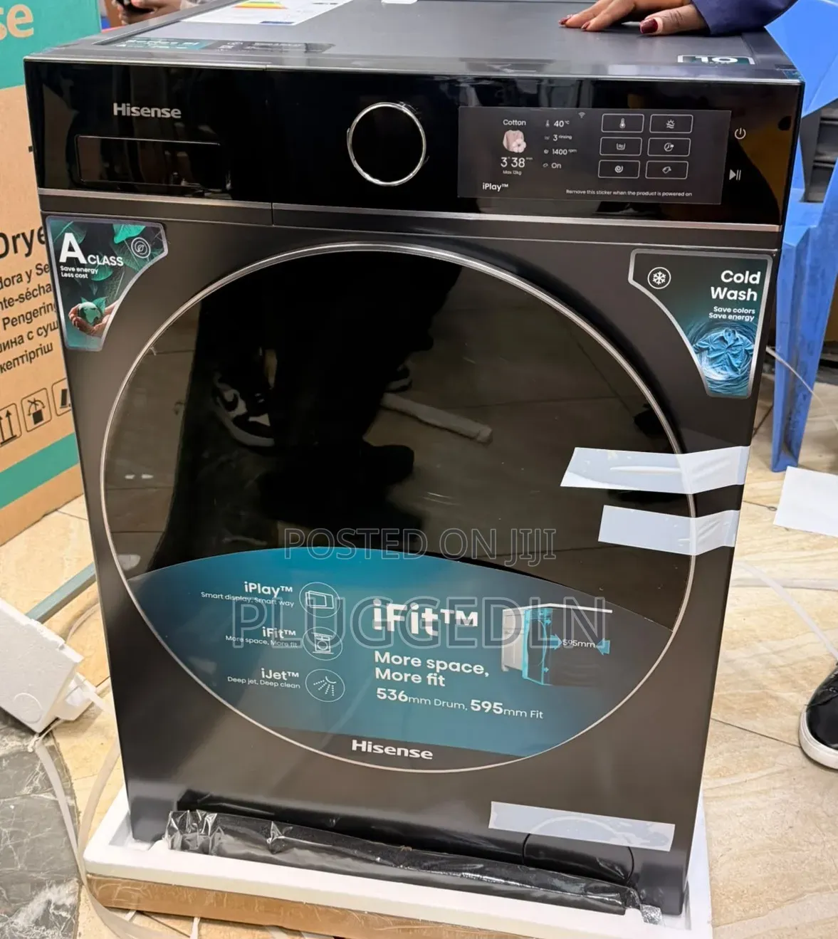 Hisense  5i  12/8kg WASH &DRYER  Washing Machine.