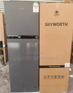 Skyworth 280l Double Door No-Frost Refrigerator