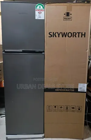 Skyworth 158l Double Door Refrigerator