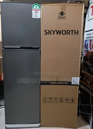 Skyworth 158l Double Door Refrigerator