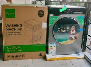 Syinix 10/7kg Front Load Wash and Dry Washing Machine.