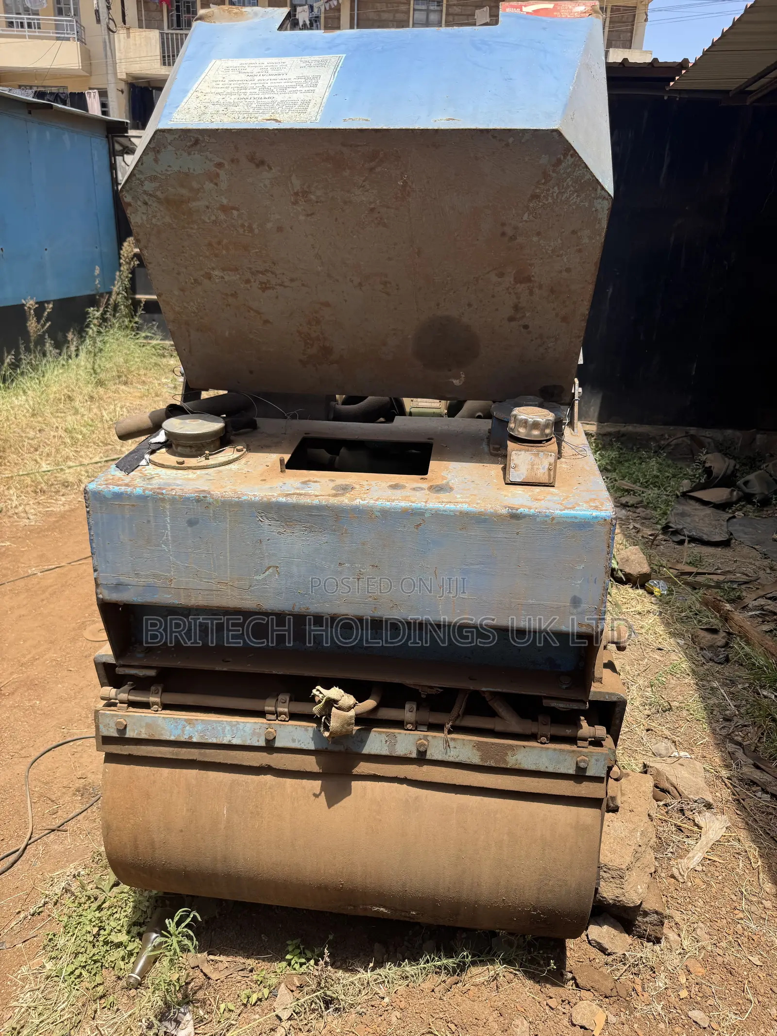 Ex-Uk 3.5t Benford Lister Petter Double Drum Roller
