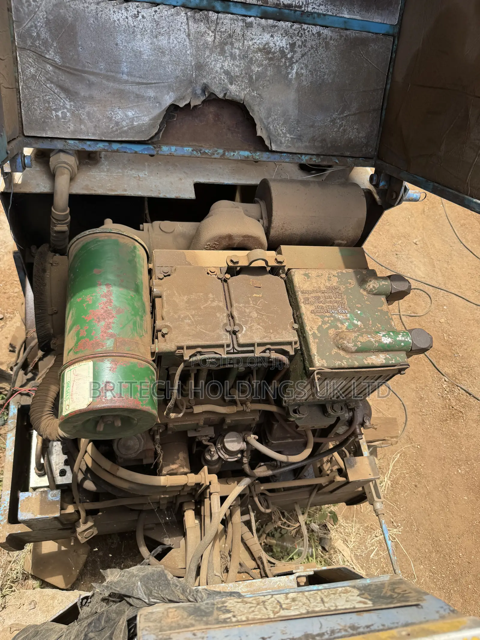 Ex-Uk 3.5t Benford Lister Petter Double Drum Roller