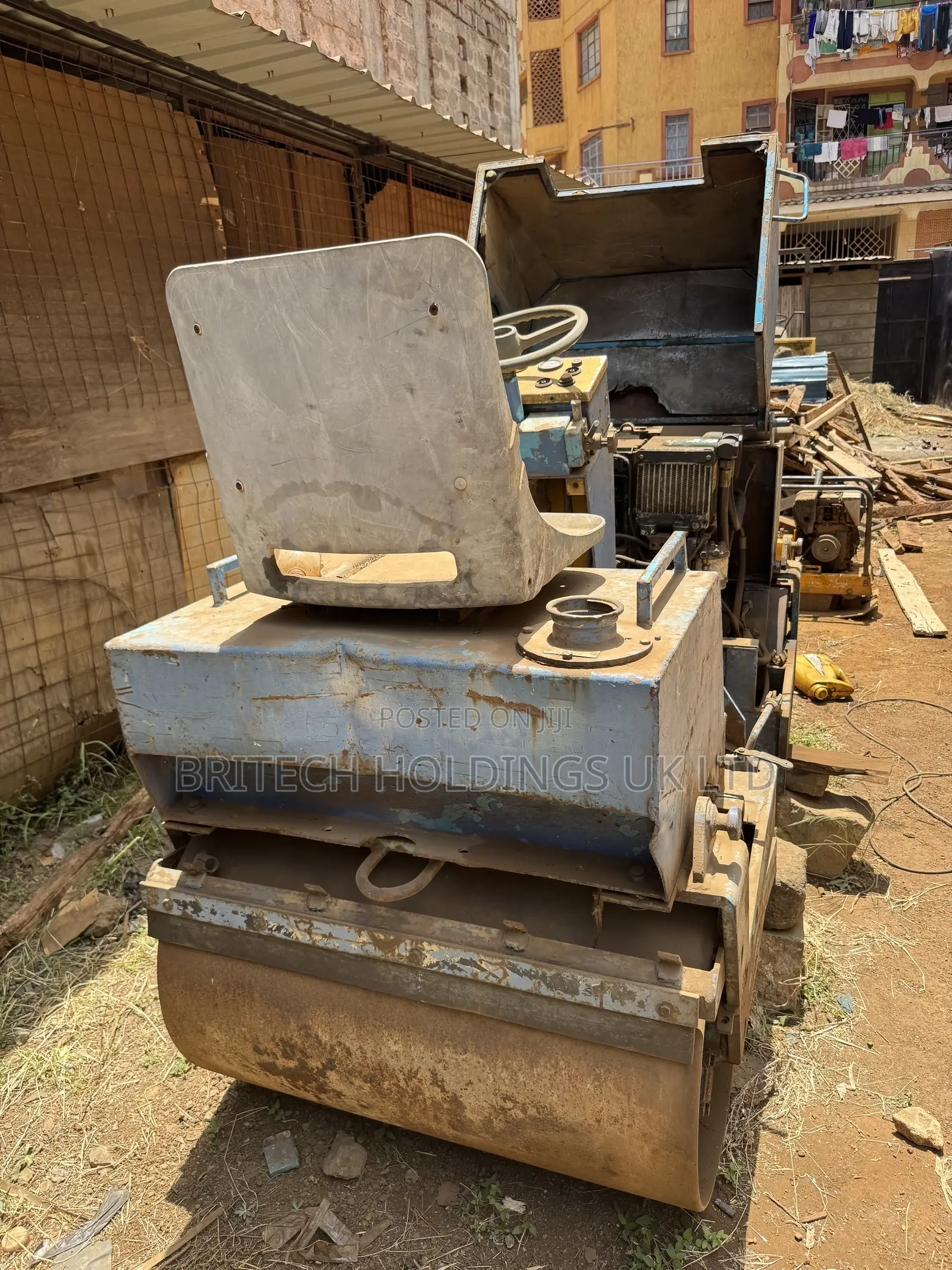 Ex-Uk 3.5t Benford Lister Petter Double Drum Roller