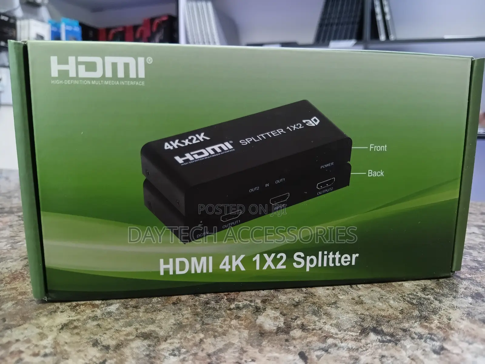 HDMI 4K 1×2 Splitter - Black
