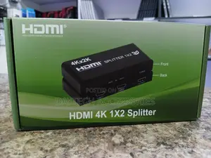 HDMI 4K 1×2 Splitter - Black