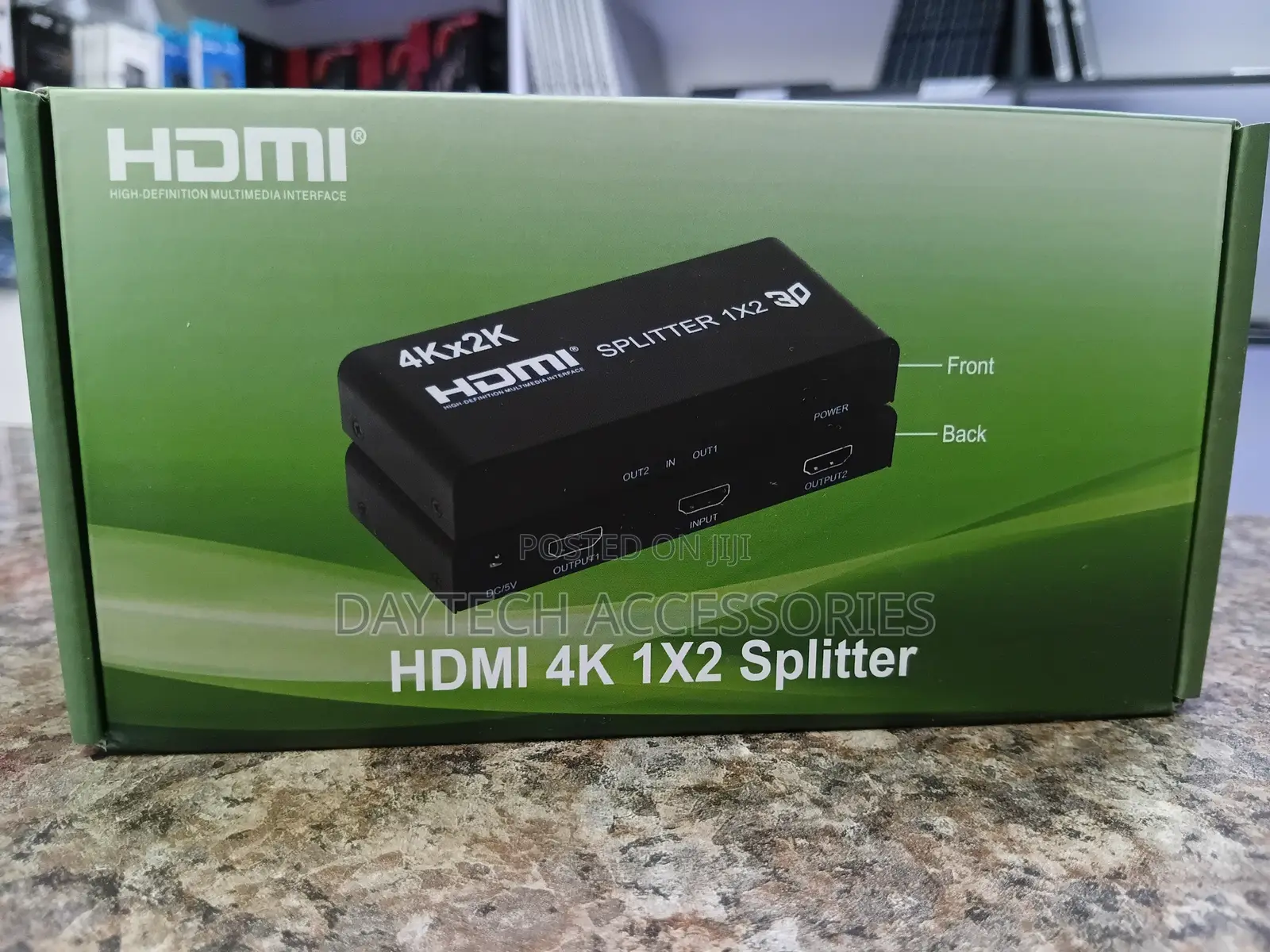 HDMI 4K 1×2 Splitter - Black