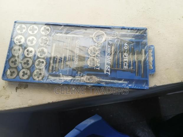 40-Piece Metric Tap Die Threading Tool Set