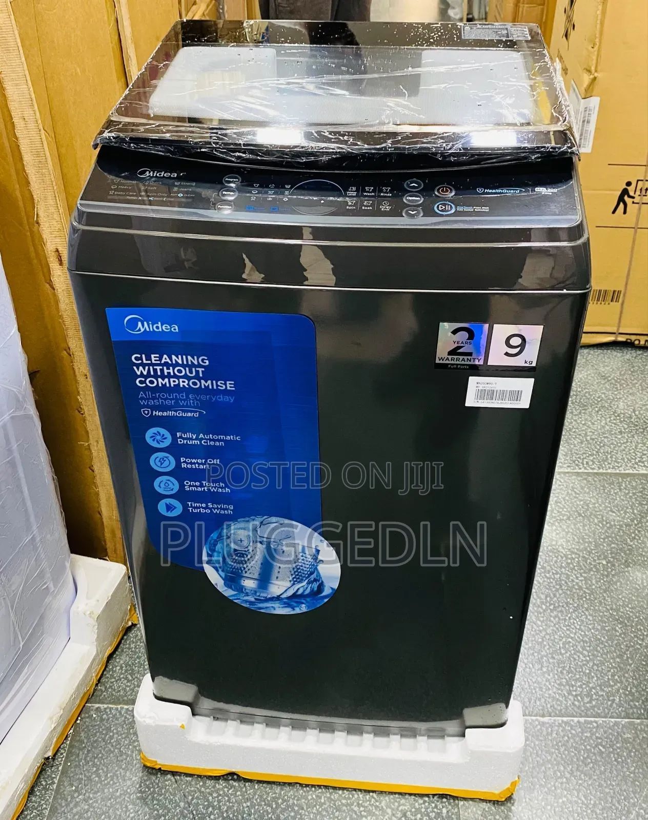 Midea 9kg Fully Automatic Washing Machine.