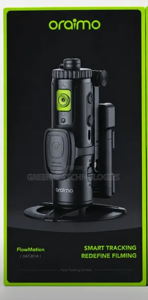 Oraimo FlowMotion Smart Face-Tracking Gimbal + Selfie Stick + Tripod