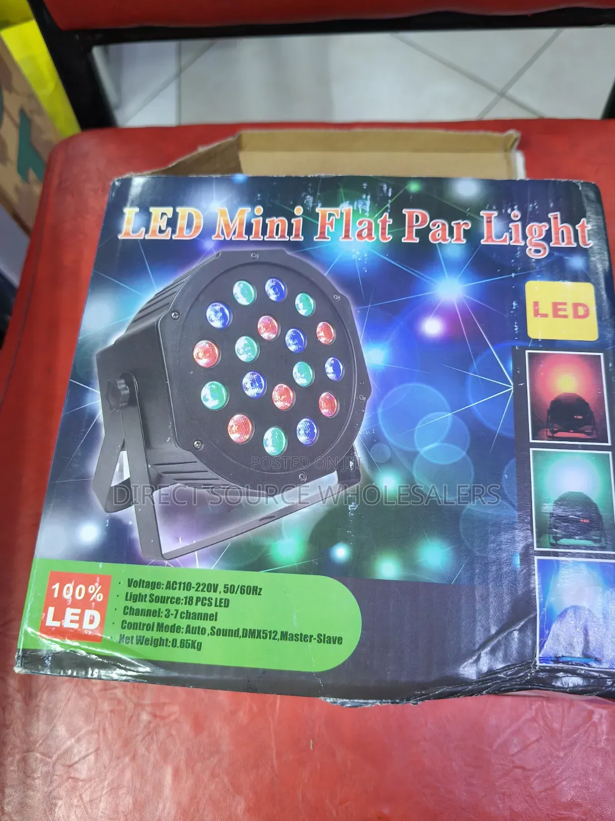 RGBW LED PAR Light – DMX512 Stage Lighting