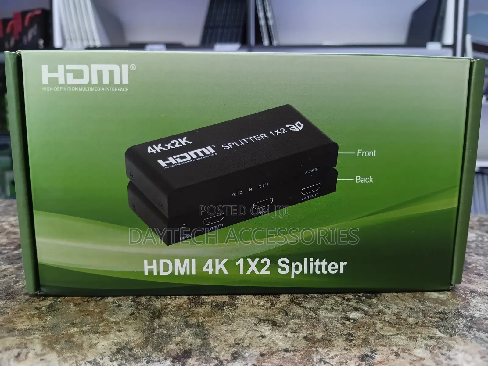 4K HDMI Splitter 1x2 HDMI Splitter Converter 3D.
