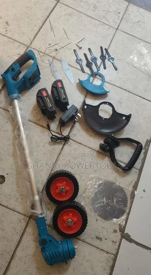 Cordless Brush Cutter With Two Rechargeble Batteries