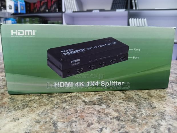 This Is a 4-Port 4K HDMI 1x4 Splitter. - thumbnail 2