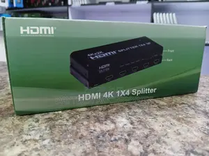 This Is a 4-Port 4K HDMI 1x4 Splitter.