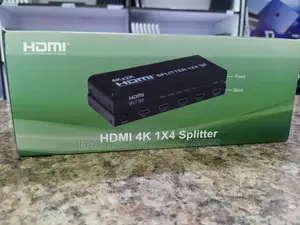 This Is a 4-Port 4K HDMI 1x4 Splitter.