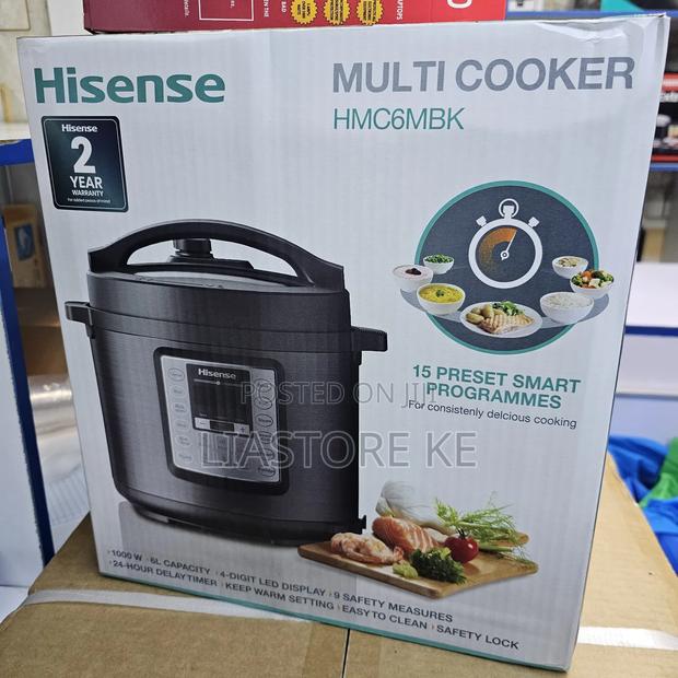 Hisense 6L Pressure Cooker - thumbnail 2
