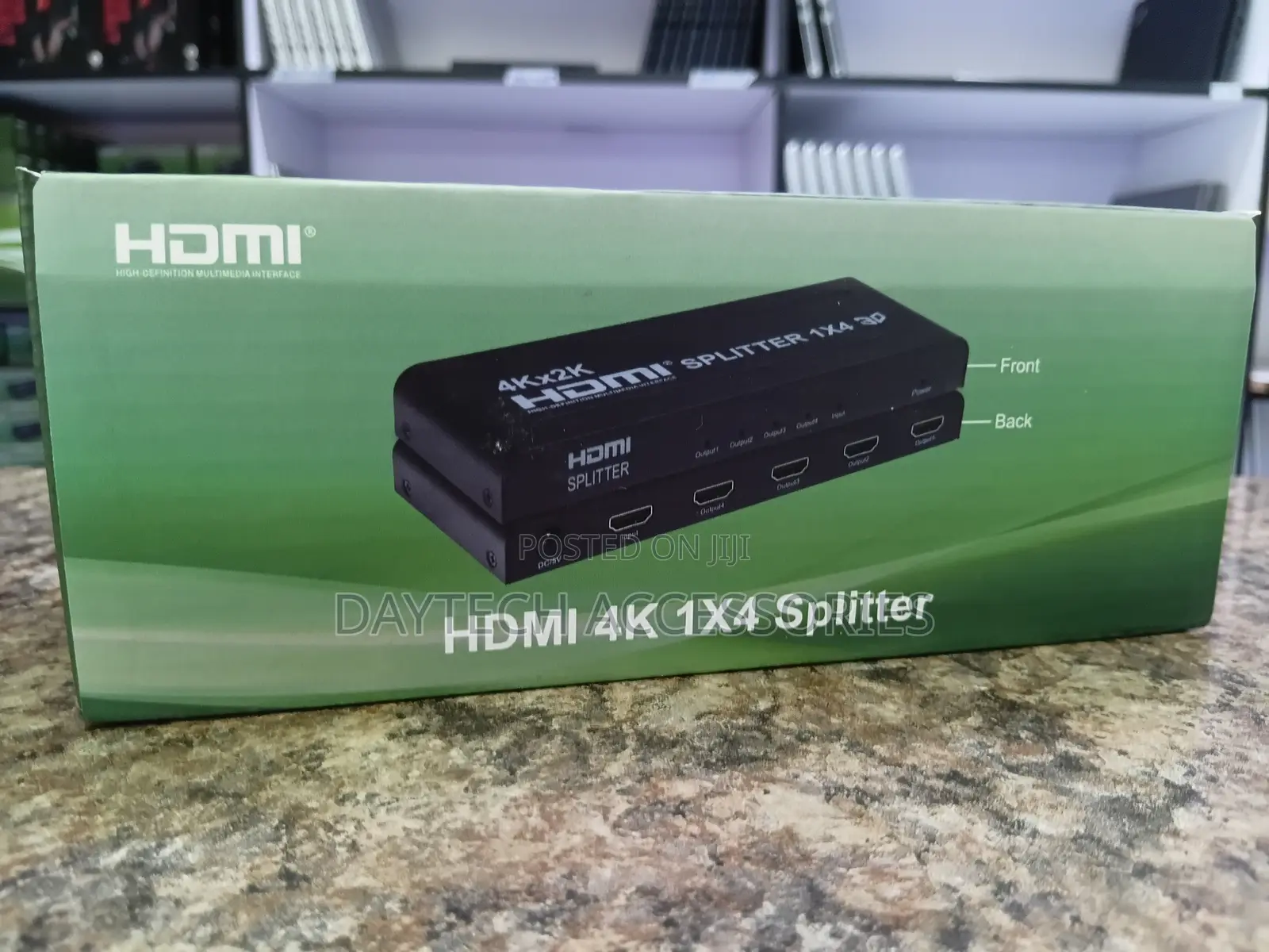 4K HDMI Splitter 1×4 (1 in 4 Out)
