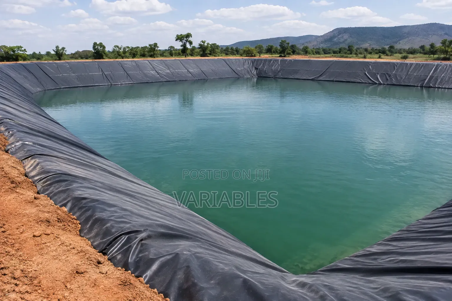 Hdpe-Uv Dam Liners‐water Is Safely Stored Without Leaks
