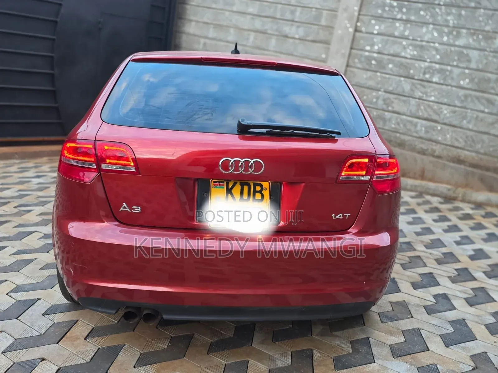Audi A3 2014 Red