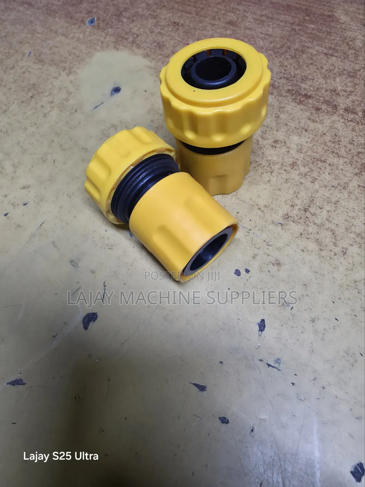 1/2-Inch Plastic Quick-Connect Garden Hose Pipe Connector