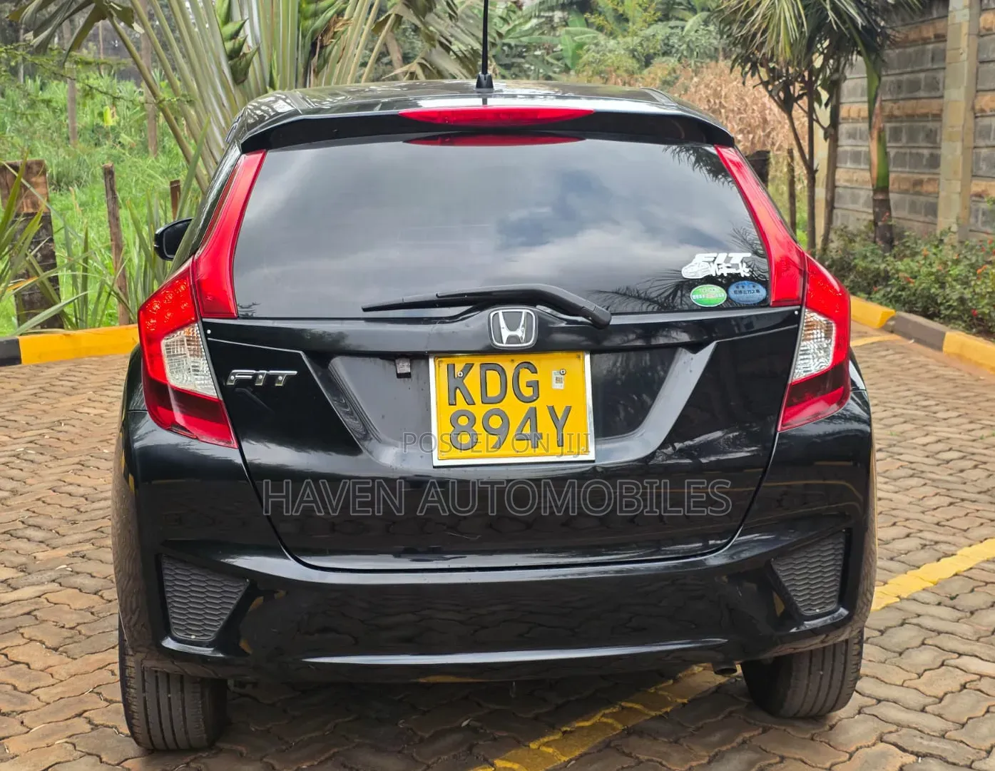 Honda Fit 2015 Black