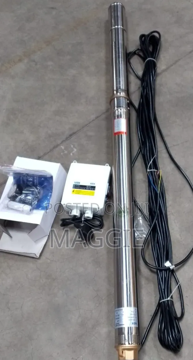1 HP Usk Slim 116M Deep Well Pump
