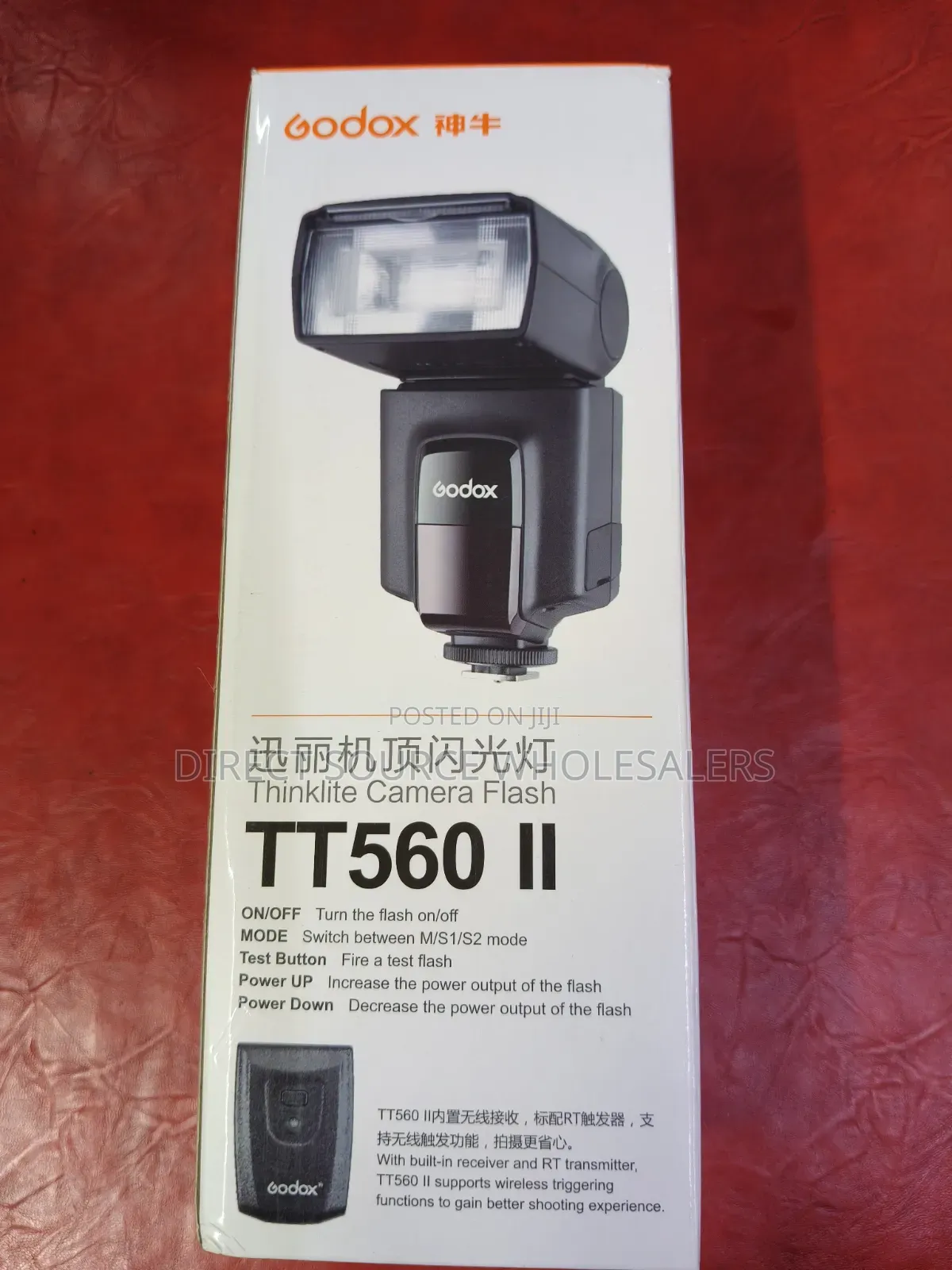 Godox TT560 Speedlight Flash for DSLR Cameras