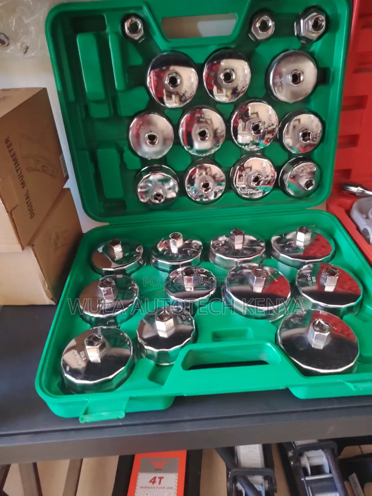 Removal and Installation of Oil Filter Caps 27pcs Wrenches Sunshine