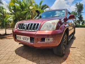Toyota Land Cruiser Prado 2007 Maroon