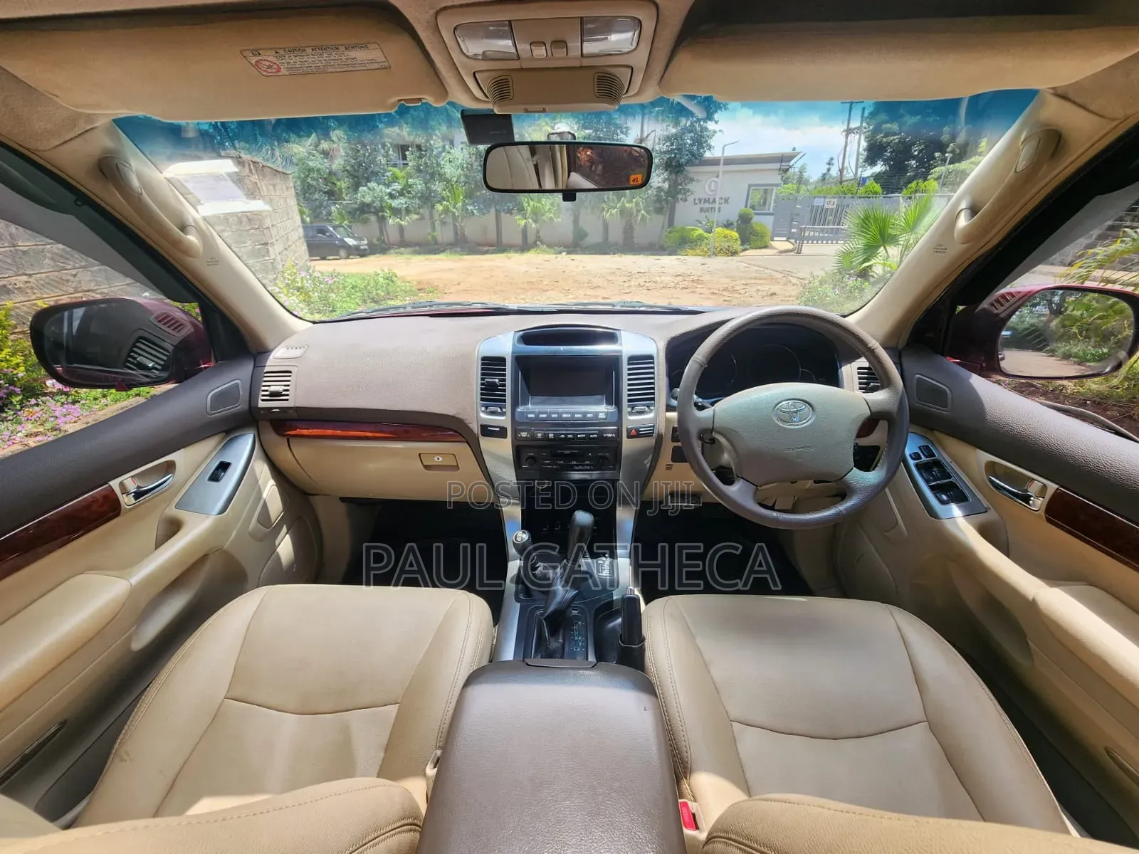Toyota Land Cruiser Prado 2007 Maroon